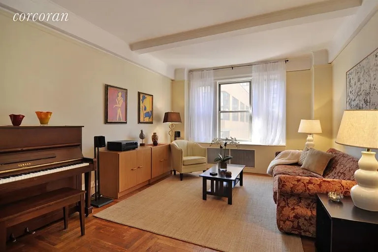 New York City Real Estate | View 241 West 97th Street, 10M | Bright south-facing living room with 9'5" ceilings | View 2