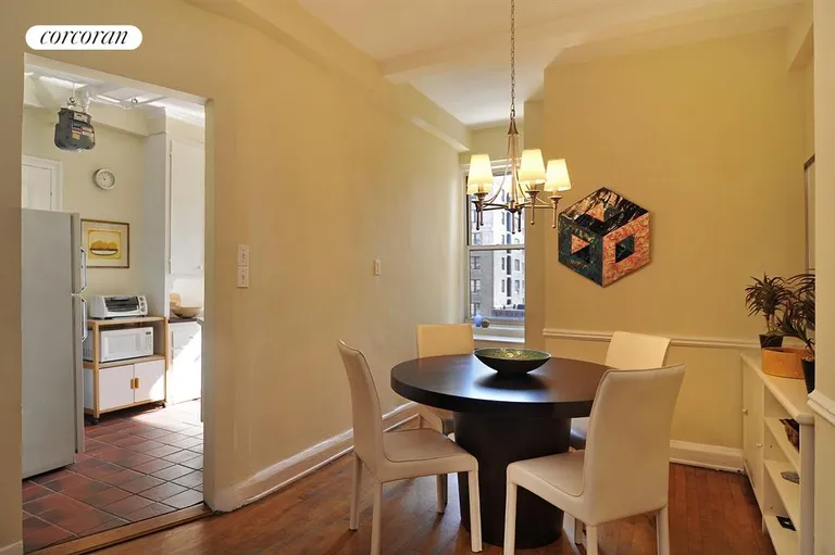New York City Real Estate | View 241 West 97th Street, 10M | Formal dining room adjacent to windowed kitchen | View 4