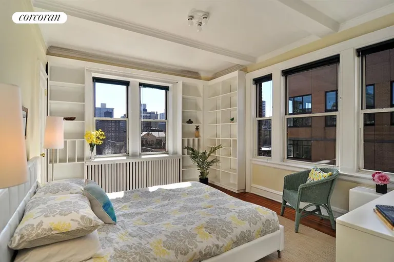 New York City Real Estate | View 241 West 97th Street, 10M | Cheerful bedroom faces south-east with open views | View 6