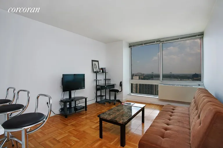 New York City Real Estate | View 215-217 East 96th Street, 26N | 1 Bed, 1 Bath | View 1