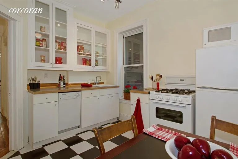 New York City Real Estate | View 457 State Street, 2D | Windowed kitchen with dishwasher | View 3