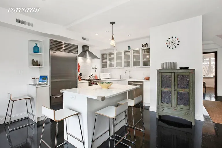 New York City Real Estate | View 133 Sterling Place, 4D | Chic Top-of-the-line Kitchen w/ custom pantry | View 2
