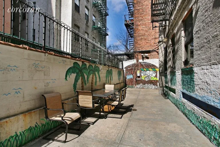 New York City Real Estate | View 412 East 10th Street, 4CD | Back Yard | View 7