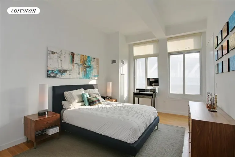 New York City Real Estate | View 85 Adams Street, 6D | Master Bedroom | View 3