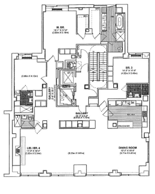 50 Gramercy Park North, 14A | floorplan | View 1