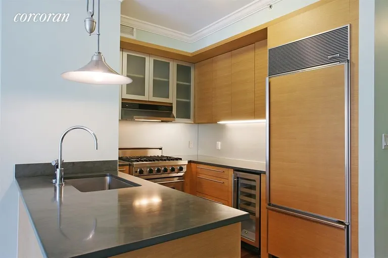 New York City Real Estate | View 30 West Street, 25D | Kitchen | View 3