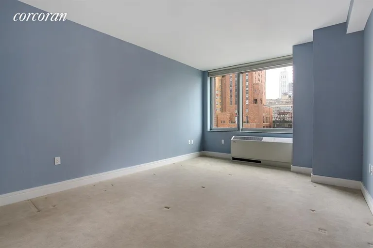 New York City Real Estate | View 30 West Street, 25D | Master Bedroom | View 4
