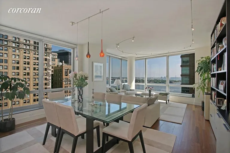 New York City Real Estate | View 30 West Street, 23E | 2 Beds, 2 Baths | View 1
