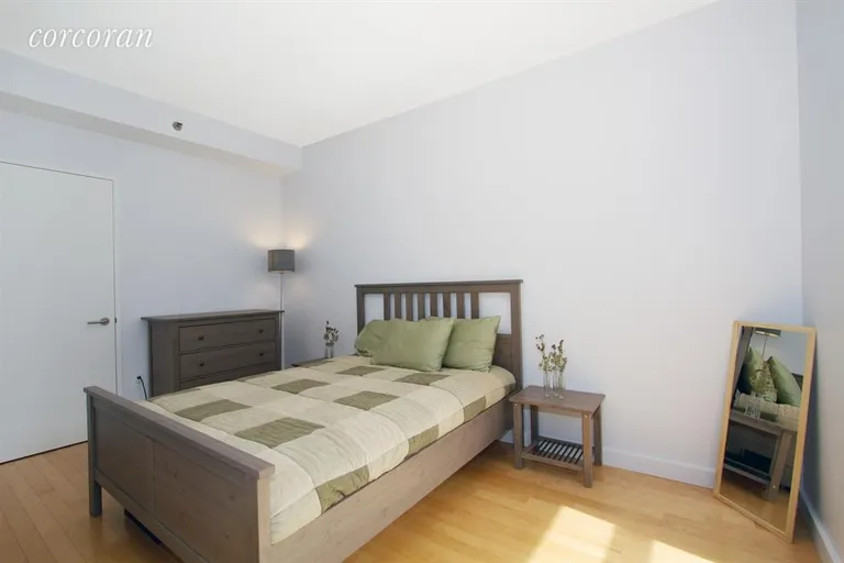 New York City Real Estate | View 1 NORTHSIDE PIERS, 4F | Bedroom | View 3