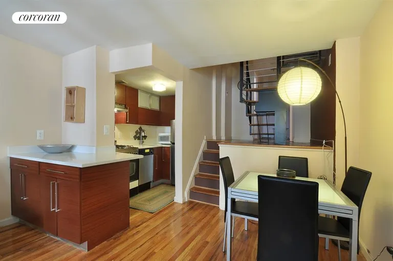New York City Real Estate | View 184 Thompson Street, 6K | Kitchen / Living Room | View 2