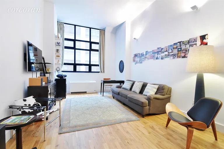 New York City Real Estate | View 360 Furman Street, 621 | Living Room | View 2
