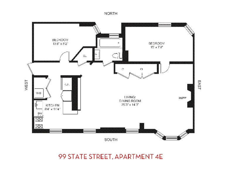 99 State Street, 4E | floorplan | View 6