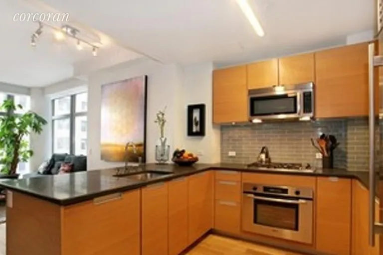 New York City Real Estate | View 310 West 52Nd Street, 4J | Open Kitchen | View 2