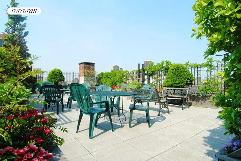 New York City Real Estate | View 251 West 89th Street, 8B | Roof garden | View 8