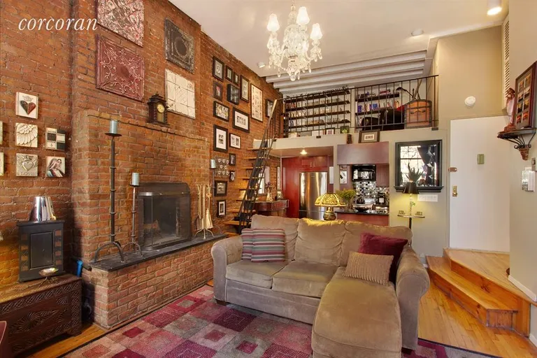 New York City Real Estate | View 356 West 23rd Street, 1A | Living Room | View 7