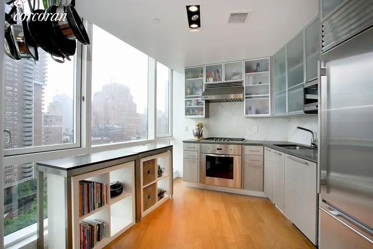 New York City Real Estate | View 200 Chambers Street, 15D | Kitchen | View 2
