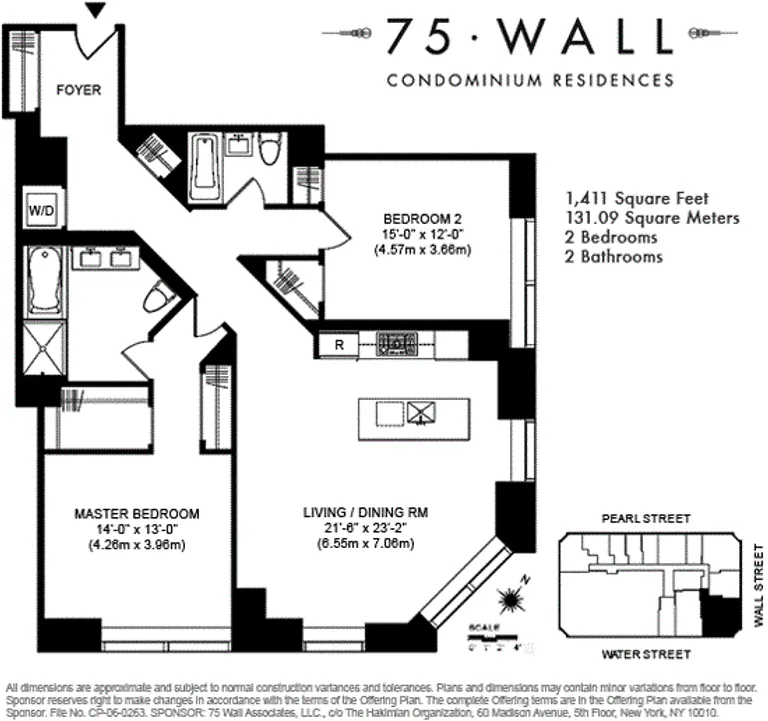 75 Wall Street, 31O | floorplan | View 5