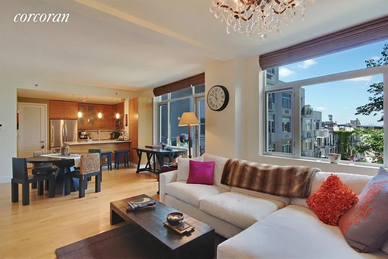 New York City Real Estate | View 251 7th Street, 4D | Living Room / Dining Room | View 2