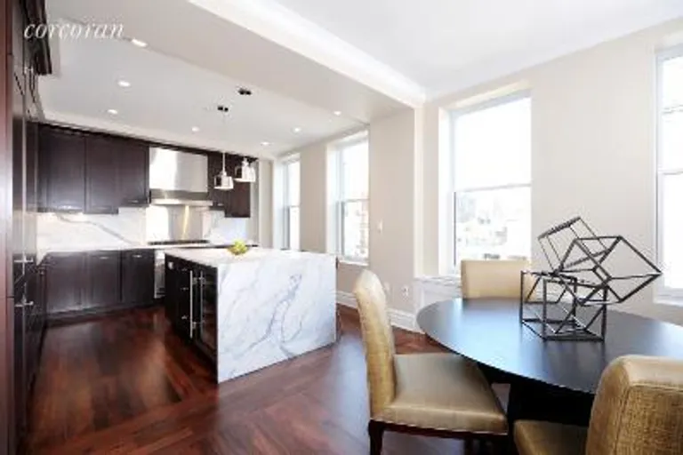 New York City Real Estate | View 31 West 11th Street, PHB | Kichen and Dining Room | View 2