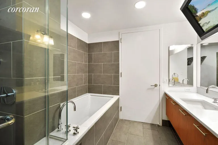 New York City Real Estate | View 130 West 19th Street, 12D | Master Bathroom | View 5