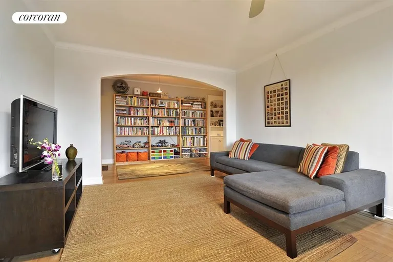 New York City Real Estate | View 40 Prospect Park West, 6C | Living Room | View 2