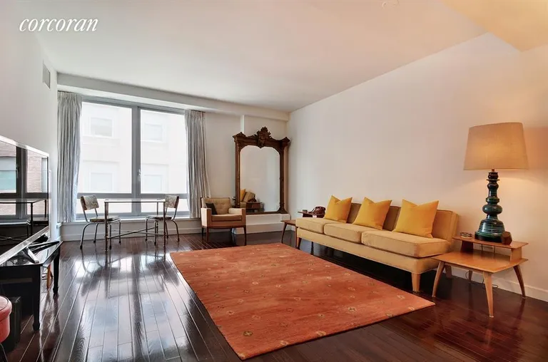 New York City Real Estate | View 462 West 58th Street, 7E | 1 Bed, 2 Baths | View 1