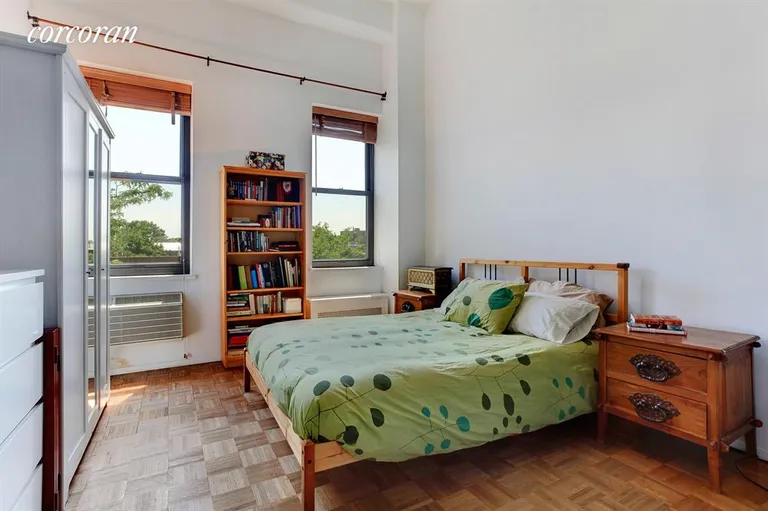 New York City Real Estate | View 423 Atlantic Avenue, 3F | Bedroom with south facing windows for great light | View 4