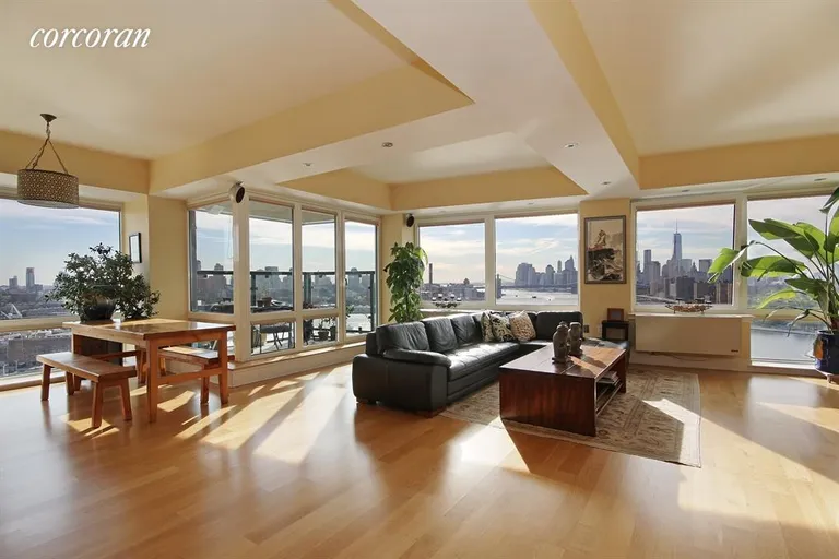 New York City Real Estate | View 440 Kent Avenue, PH1A | 3 Beds, 2 Baths | View 1