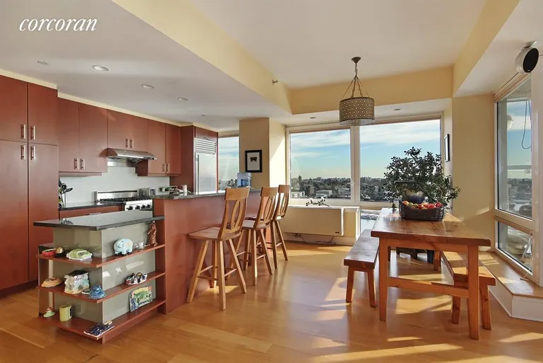 New York City Real Estate | View 440 Kent Avenue, PH1A | Kitchen / Dining Room | View 2