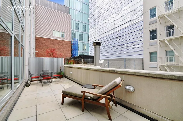New York City Real Estate | View 243 West 60th Street, 2F | Terrace | View 5