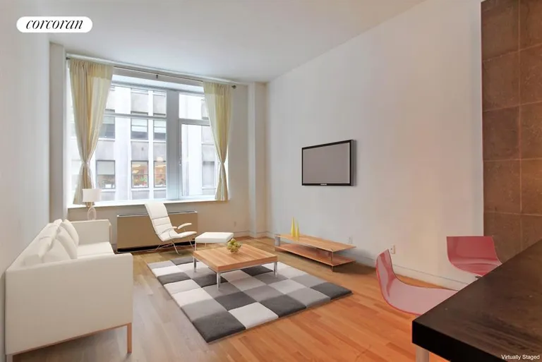 New York City Real Estate | View 59 John Street, 6A | Living Room | View 6