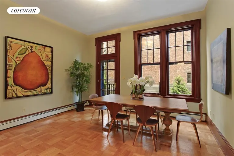 New York City Real Estate | View 1 Montgomery Place, 2 | Dining Room | View 4