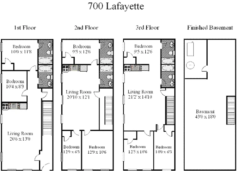 700 Lafayette Avenue | floorplan | View 8