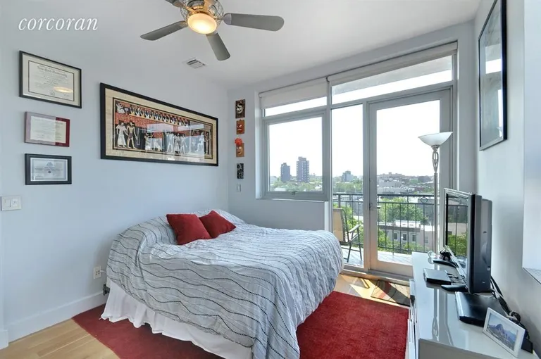 New York City Real Estate | View 128 Newton Street, 6B | Master Bedroom | View 4