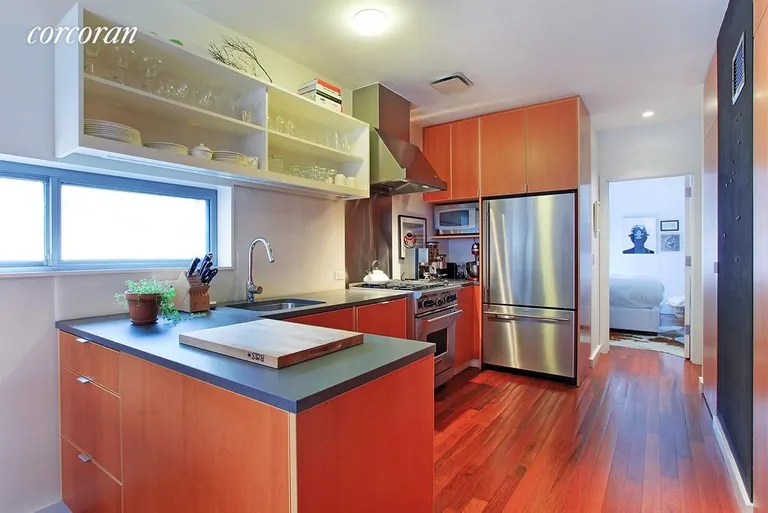 New York City Real Estate | View 191 Luquer Street, 2A | Douglas fir cabinetry, Bosch, Jenn-Aire and Wolf. | View 2