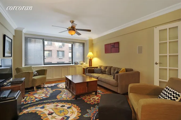 New York City Real Estate | View 420 East 64th Street, E2J | Living Room | View 2