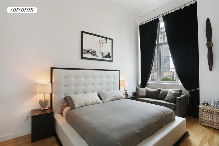 New York City Real Estate | View 27-28 Thomson Avenue, 346 | Master Bedroom | View 10