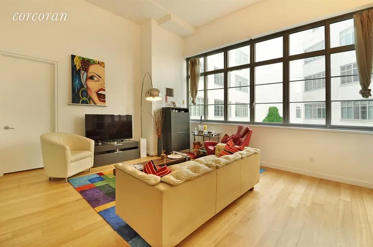 New York City Real Estate | View 27-28 Thomson Avenue, 325 | 1 Bed, 2 Baths | View 1