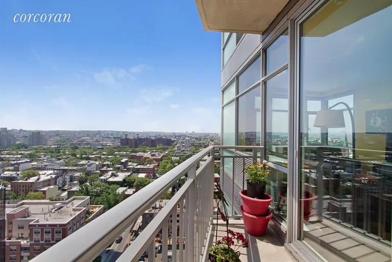 New York City Real Estate | View 189 Schermerhorn Street, 19A | Balcony | View 6