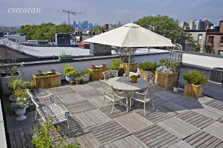 New York City Real Estate | View 443 4th Street, 3 | Private Deck | View 2