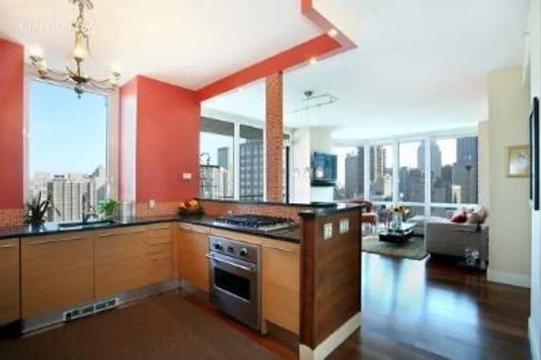 New York City Real Estate | View 10 West End Avenue, 25A | Kitchen/Living Room | View 2