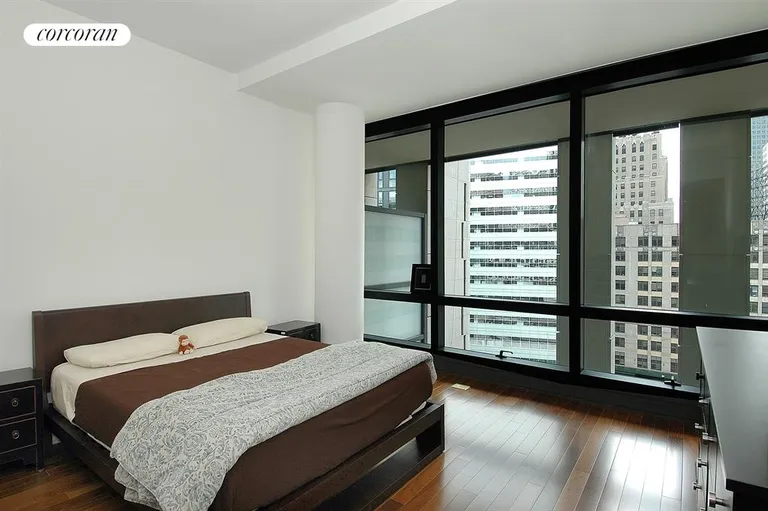 New York City Real Estate | View 101 Warren Street, 9H | Master Bedroom | View 6