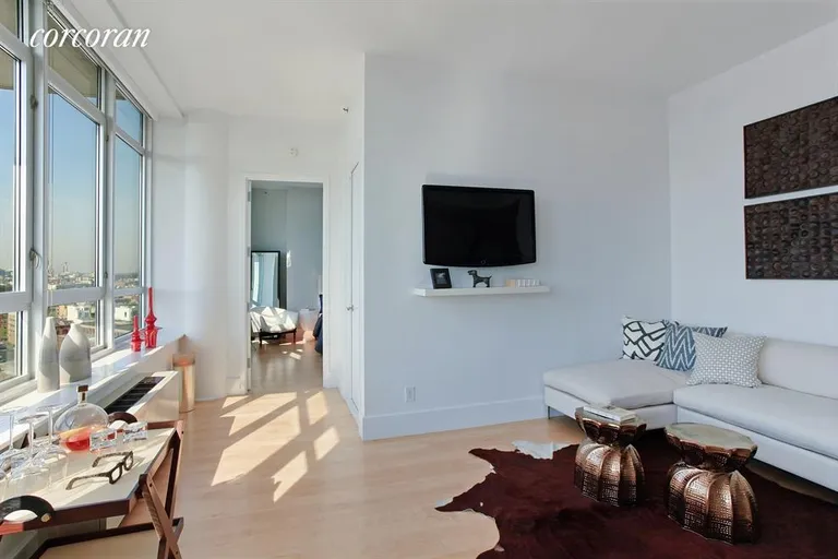 New York City Real Estate | View 20 Bayard Street, 14C | Living Room | View 2