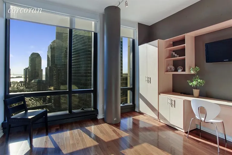 New York City Real Estate | View 101 Warren Street, 2410 | 2nd Bedroom | View 7
