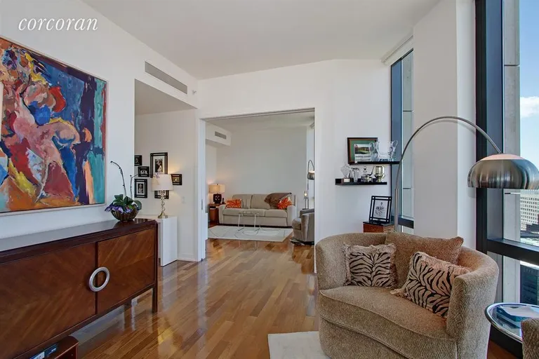 New York City Real Estate | View 101 Warren Street, 2820 | Living Room | View 2