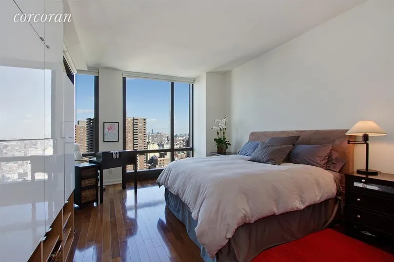 New York City Real Estate | View 101 Warren Street, 2820 | Master Bedroom | View 7