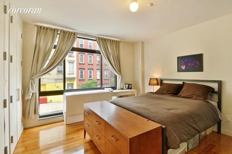 New York City Real Estate | View 14 Hope Street, 2C | Master Bedroom | View 3