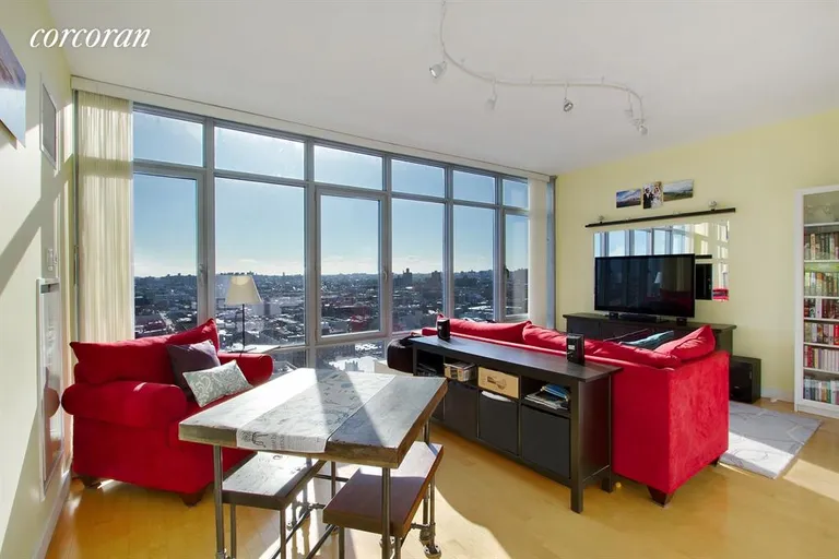 New York City Real Estate | View 1 NORTHSIDE PIERS, 23H | 1 Bed, 1 Bath | View 1