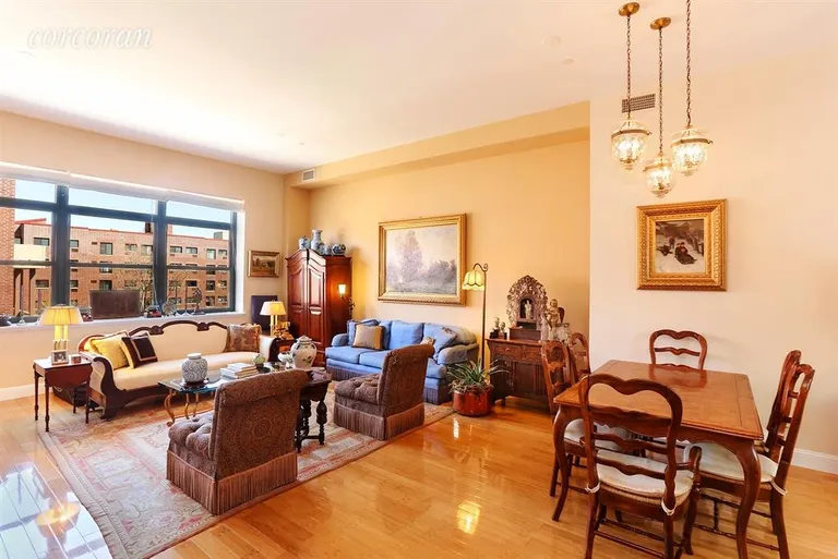 New York City Real Estate | View 242 Greene Avenue, 4A | Living Room / Dining Room | View 2