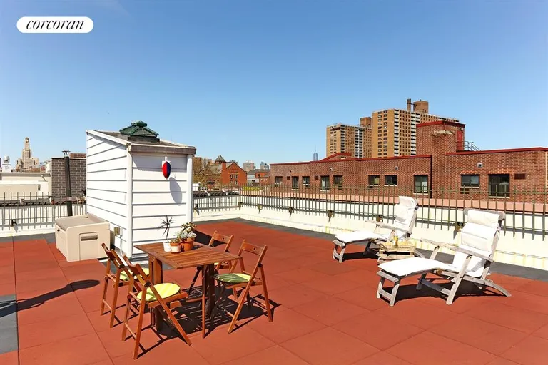 New York City Real Estate | View 242 Greene Avenue, 4A | Roof Deck | View 10